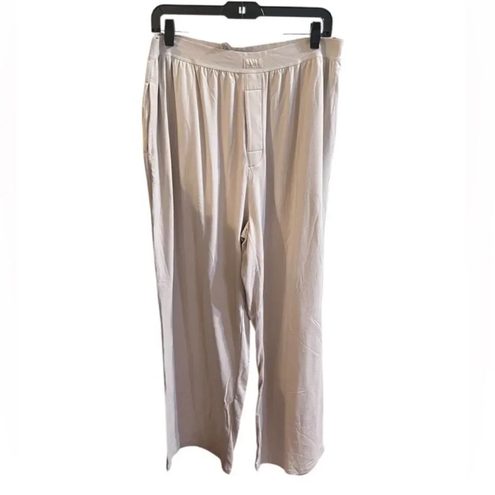 Skims Boyfriend Loose Pant in Stone Size 4X - Picture 7 of 8
